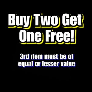 **BUY TWO GET ONE FREE!!**